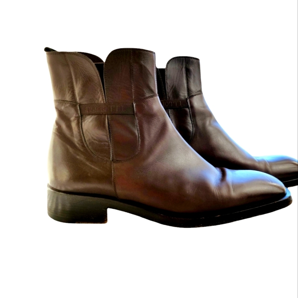 CESARE PACIOTTI men's luxury leather‎ pull-on ankle boot
